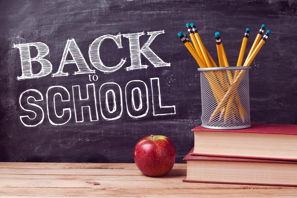 Back to School - Tuesday 6th September