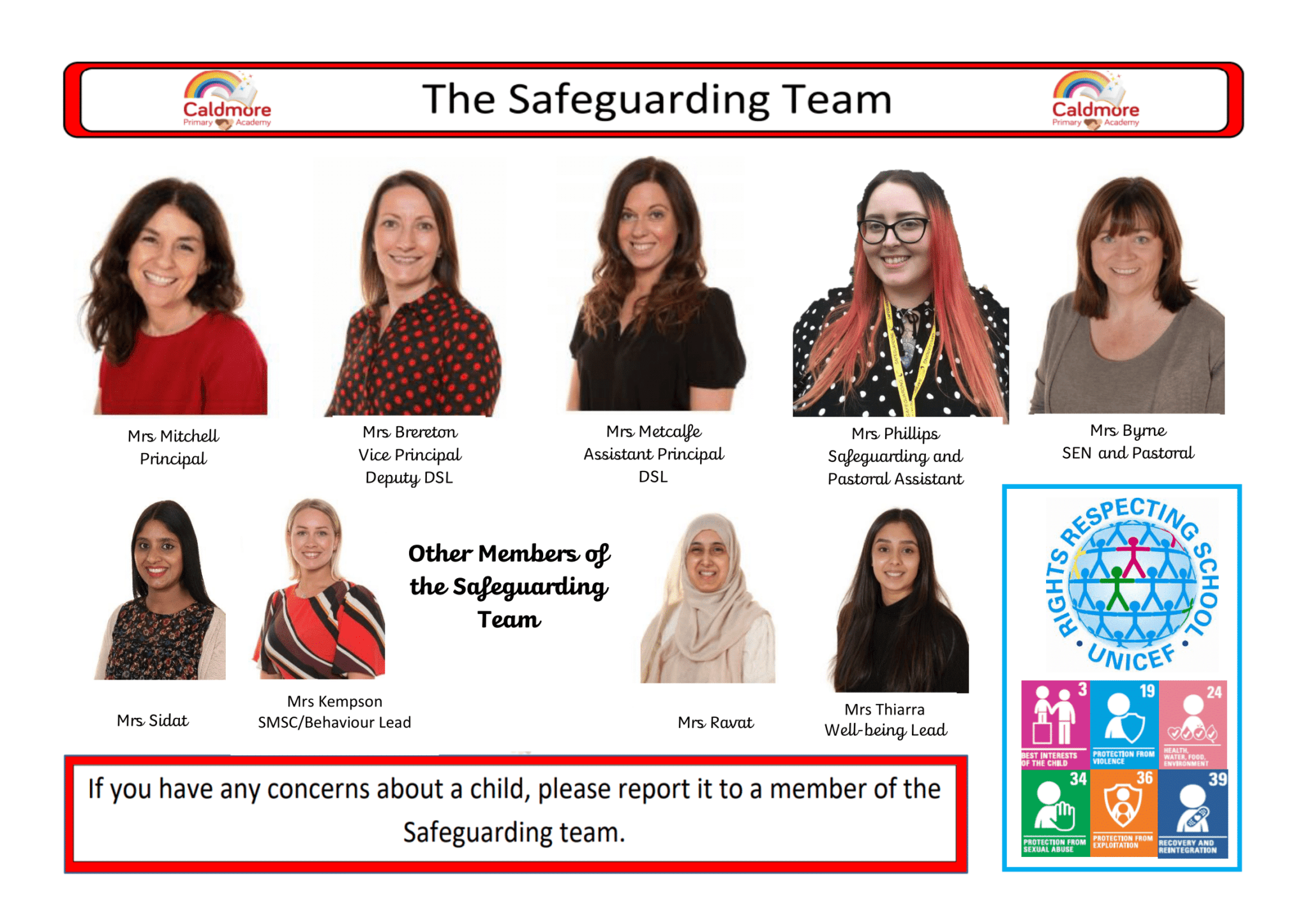 Safeguarding Caldmore Primary Academy
